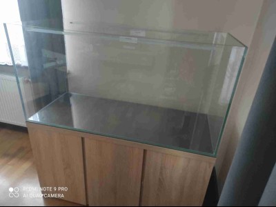 Akwarium Mitoja 360 litrów z osprzętem szafką i obsadą