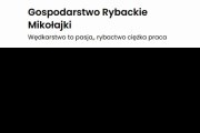 Gospodarstwo rybackie " Mikołajki "