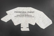 Papierowa doniczka. Składana fidoniczka [KUP TERAZ] - Papier rosnący z nasionami kwiatów - 10 sztuk w wiązce.
