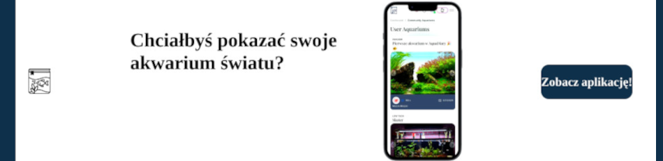 AQUA DIARY - dziennik prowadzenia akwarium, aplikacja dla akwarystów.