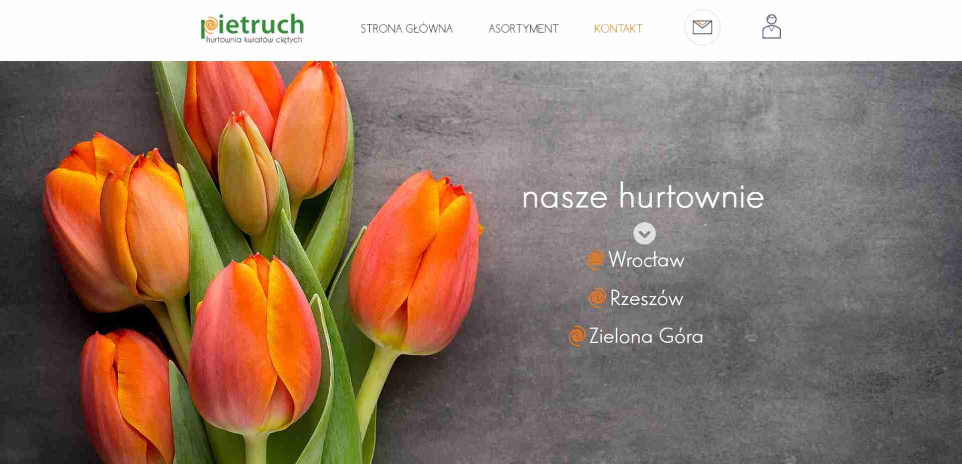 HURTOWNIA KWIATÓW CIĘTYCH PIETRUCH
