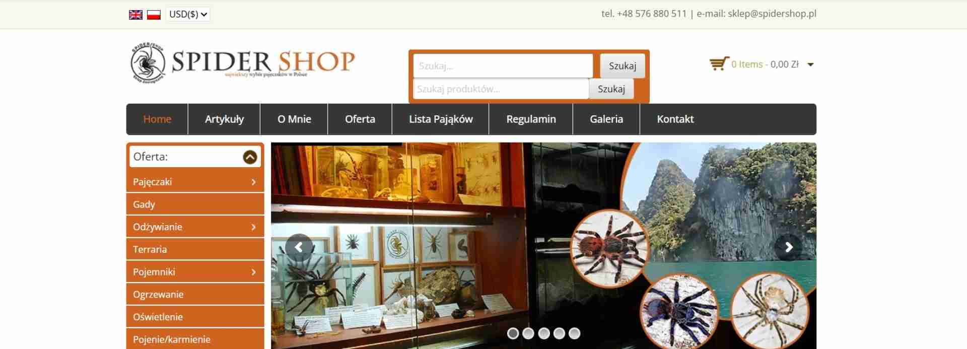 SPIDER SHOP