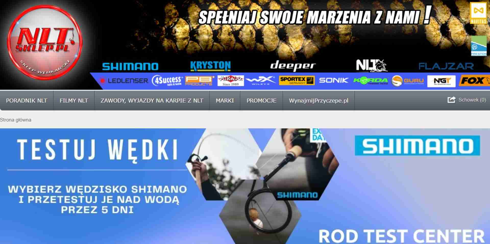 Sklep wędkarski - NLT.SKLEP.PL