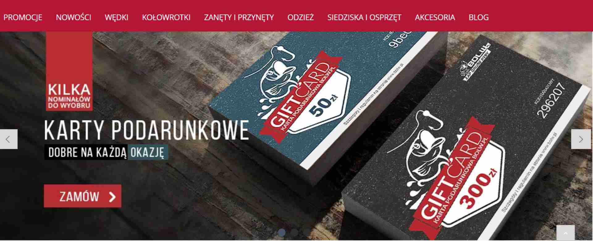 Sklep wędkarski Bolw.pl