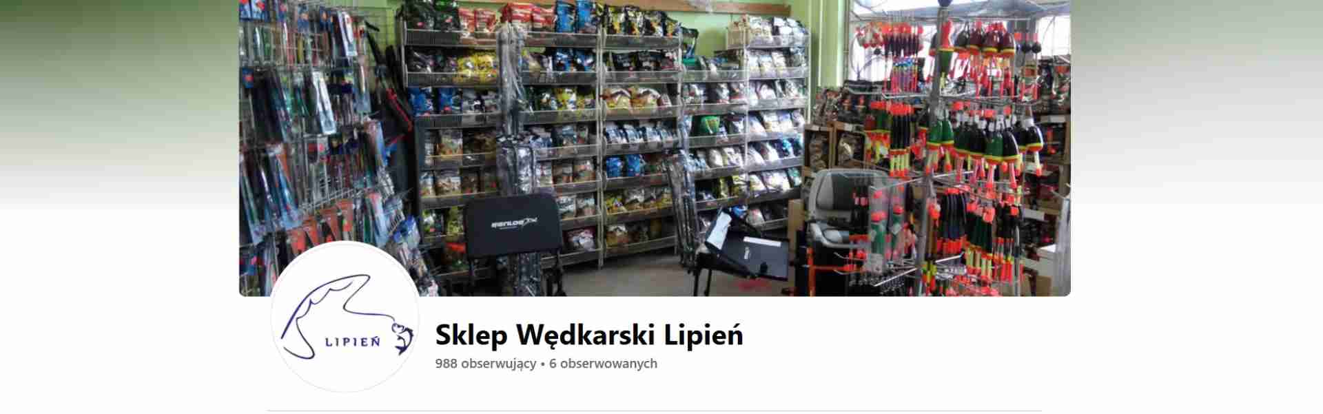Sklep wędkarski LIPIEŃ